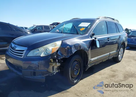 2010 Subaru Outback 2.5I Premium из США, поврежденный, VIN 4S4BRBCC8A3378983